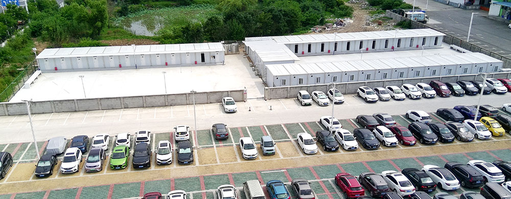 仟吉食品武汉中央工厂节令生活区箱式房宿舍项目