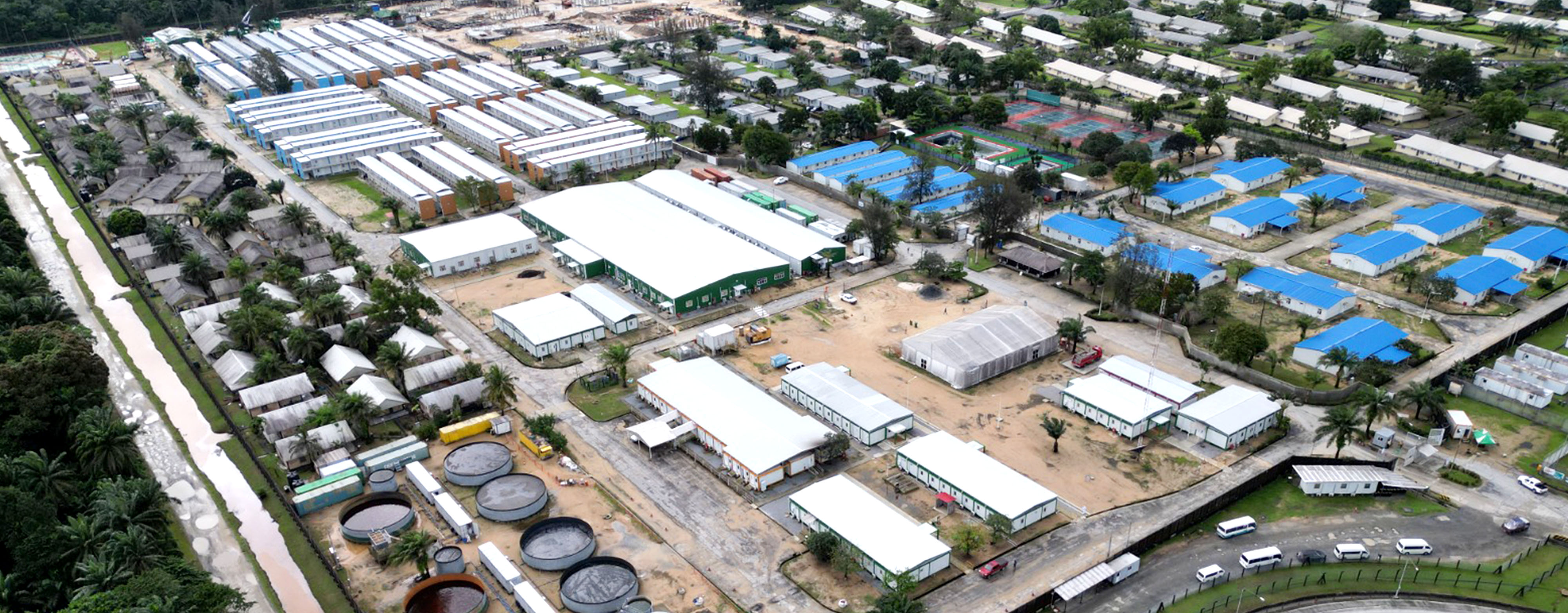 尼日利亚塞班天然气项目营地