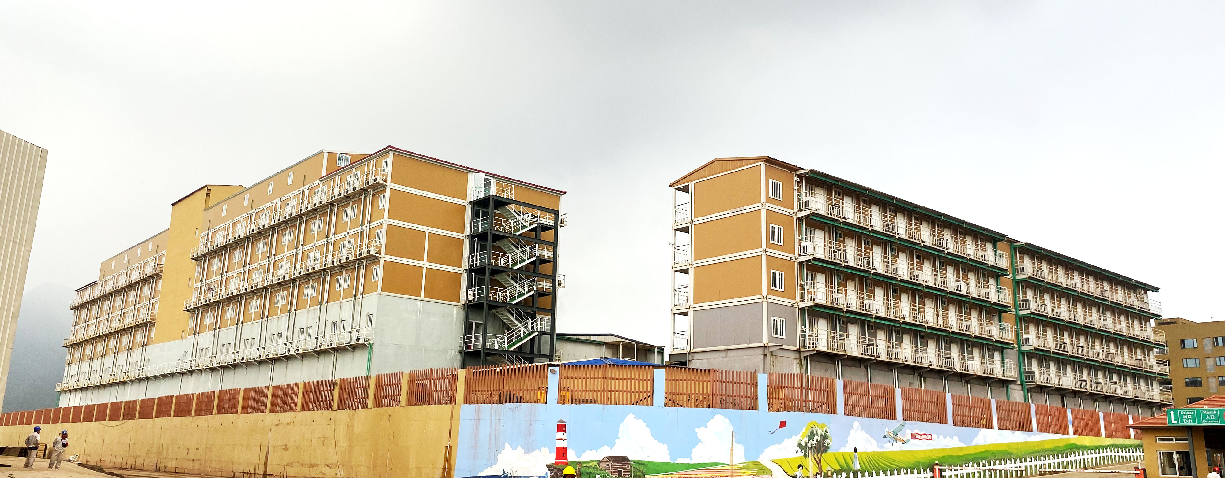 格林美印尼青美邦厂区宿舍楼项目