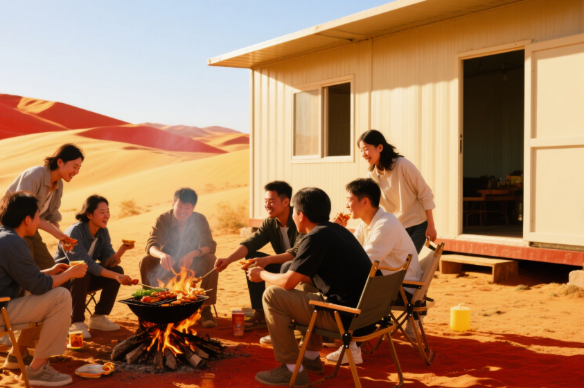 诚栋营地：低成本沙漠活动板房搭建技巧与注意事项